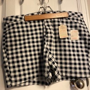 Gingham shorts